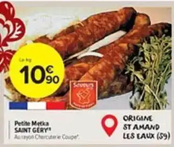 Carrefour Market Petite metka saint géry offre