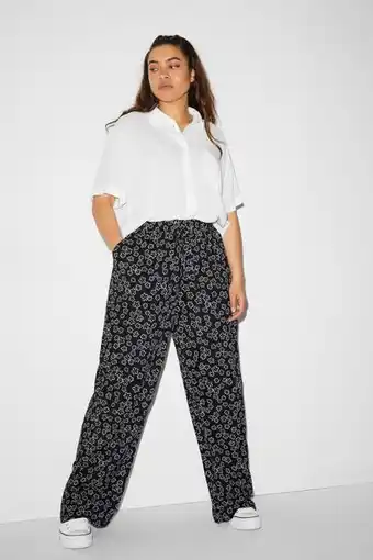 Clockhouse - pantalon - high waist - palazzo - lenzing™ ecovero™