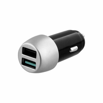 Norauto Chargeur allume-cigare noir et argent QC 3.0 TNB offre