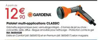 Pistolet Multi-applications Classic Gardena