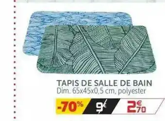 Gifi Tapis De Salle De Bain offre