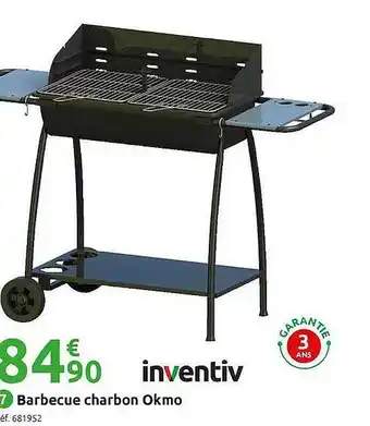 Mr Bricolage Barbecue Charbon Okmo Inventiv offre
