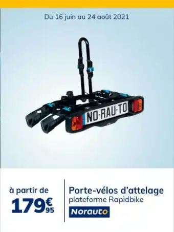Norauto Porte-vélos D'attelage offre
