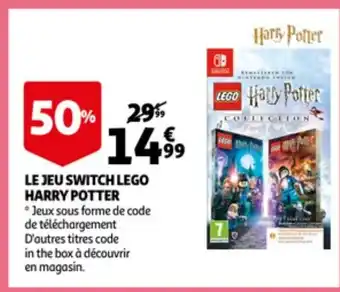 Le Jeu Switch Lego Harry Potter