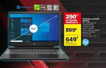 Carrefour Ordinateur Portable Gaming offre