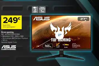 Carrefour Ecran Gaming offre