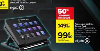Panneau de Contrôle Stream Deck