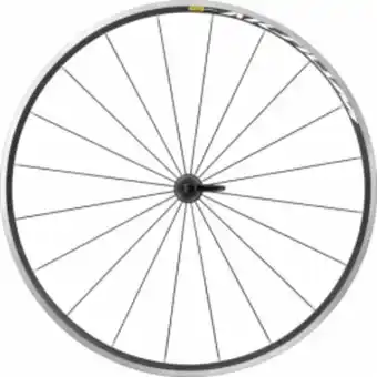 Culture Vélo Mavic roue avant aksium black offre
