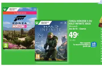 E.Leclerc Forza Horizon 5 Ou Halo Infinite Xbox offre