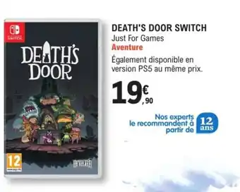 E.Leclerc Death's Door Switch offre