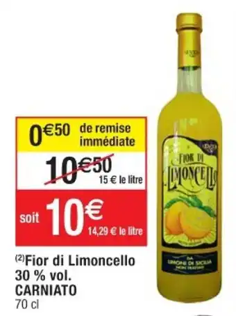 Fior Di Limoncello 30% Vol. Carniato