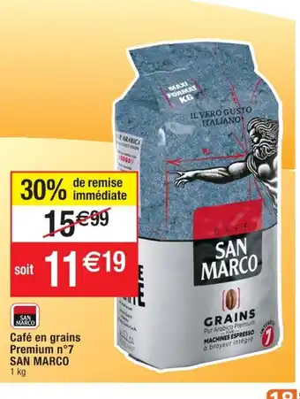 Cafe En Grains Premium n 7 San Marco