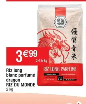 Cora x Carrefour Riz Long Blanc Parfume Dragon Riz Du Monde offre