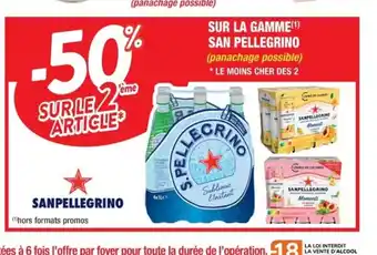 Cora x Carrefour Sur La Gamme SAN Pellegrino offre