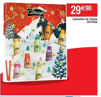 Cora x Carrefour Calendrier De L'Avent Cottage offre