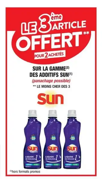 Cora x Carrefour Sur La Gamme Des Additifs Sun offre