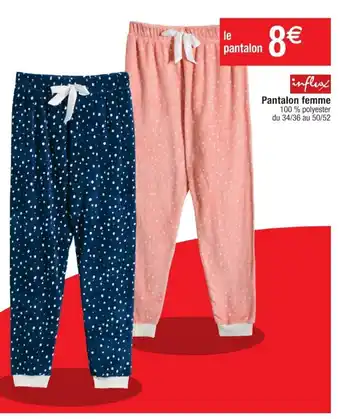 Cora x Carrefour Pantalon Femme offre