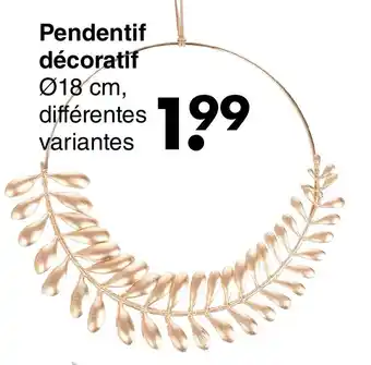Pendentif décoratif