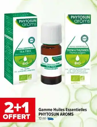 Carrefour maPara parapharmacie Gamme huiles essentielles PHYTOSUN AROMS offre
