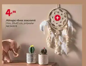 Gifi Attrape rêves macramé offre