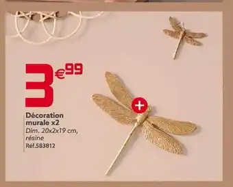 Gifi Décoration murale x2 offre