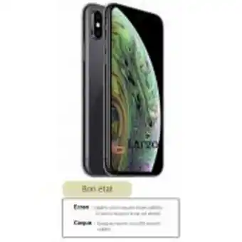 MDA Iphone reconditionné largo ipxs256grlh2 offre