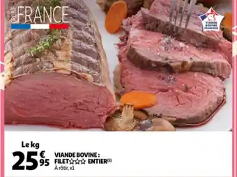 Auchan Direct Viande Bovine Filet Entier offre