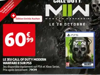 Le Jeu Call Of Duty Modern Warfare Ii Sur PS5