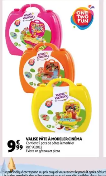 Auchan Direct Valise Pâte à Modeler Cinema offre