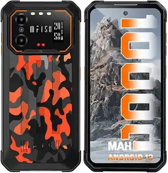 Amazon Batterie 10000mah telephone portable incassable, iiif150 b1 pro (2022) 6gb+128gb/1tb smartphone débloqué, 48mp+20mp night ... offre