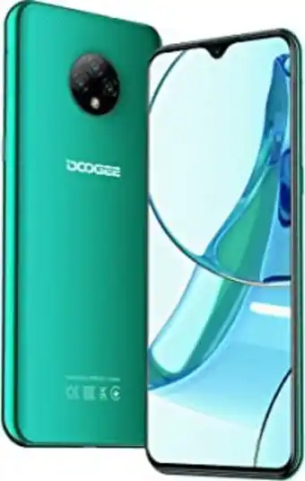 Amazon Smartphone debloqué 4g, doogee x95t (2022) telephone portable, 6,52” hd + 4350mah, 3go + 16go (sd 256go), 13mp + 5mp, qua... offre