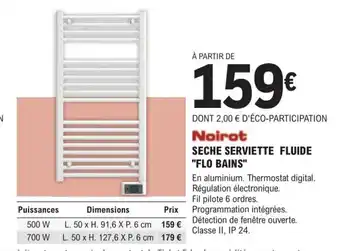 Seche Serviette Fluide Flo Bains