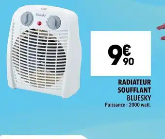 Radiateur Soufflant