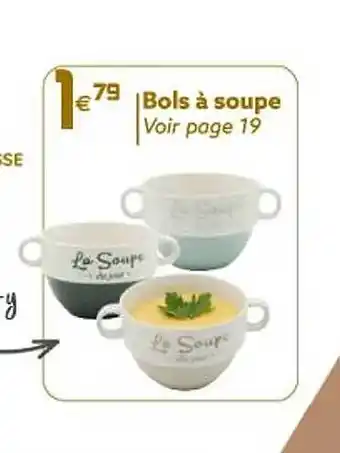 Gifi Bols à soupe offre