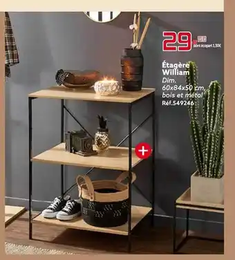Gifi Étagère william offre