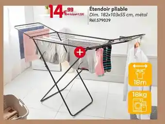 Étendoir pliable