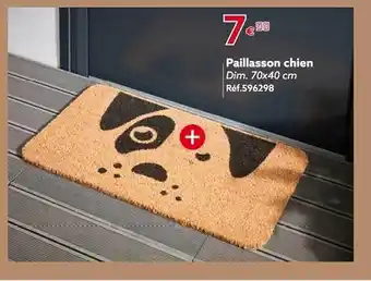Gifi Paillasson chien offre