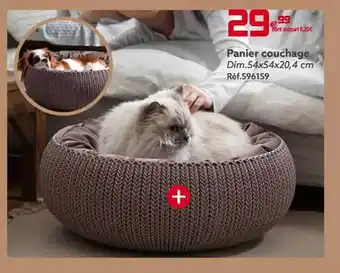 Gifi Panier couchage offre