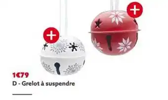 Grelot à suspendre