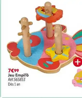 Gifi Jeu empil'ô offre