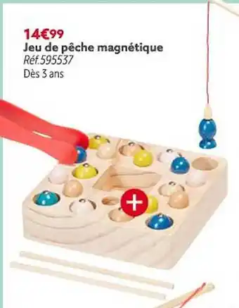 Gifi Jeu de pêche magnétique offre
