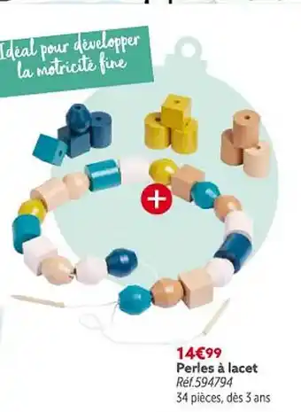 Gifi Perles à lacet offre