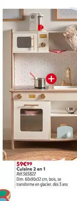 Gifi Cuisine 2 en 1 offre