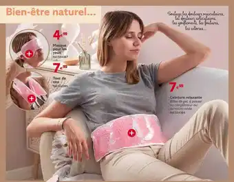 Gifi Masque pour les yeux, tour de cou, ceinture relaxante offre