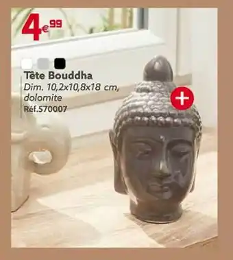Gifi Tête bouddha offre