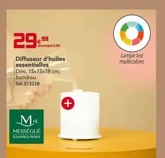 Gifi Diffuseur d'huiles essentielles offre