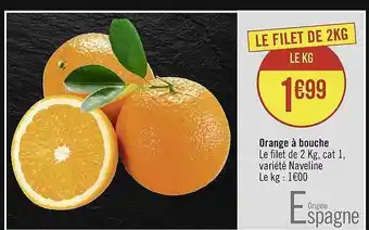 Casino Supermarchés Orange à bouche offre