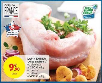 Intermarché Hyper Lapin entier offre