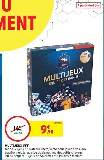 Intermarché Hyper Multi jeux fff offre