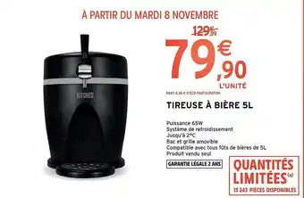 Tireuse à bière 5l kitcheo